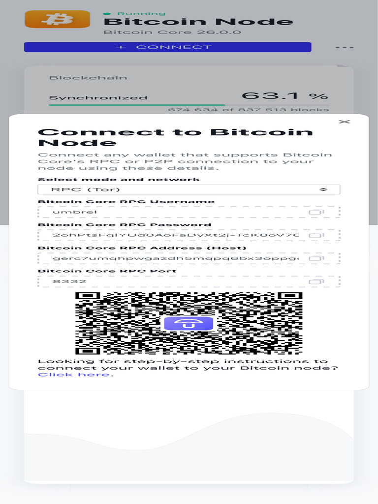 Bitcoin Node — Umbrel | PDF