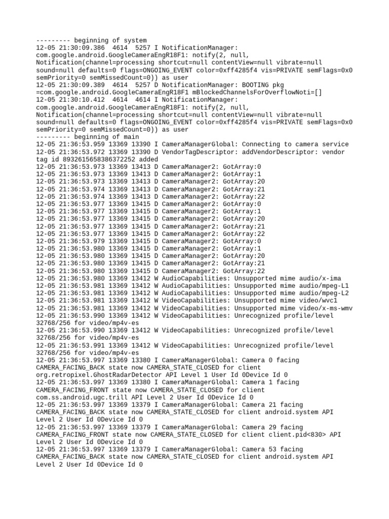 Log Cat 1764945413874 | PDF | System Software | Software Development