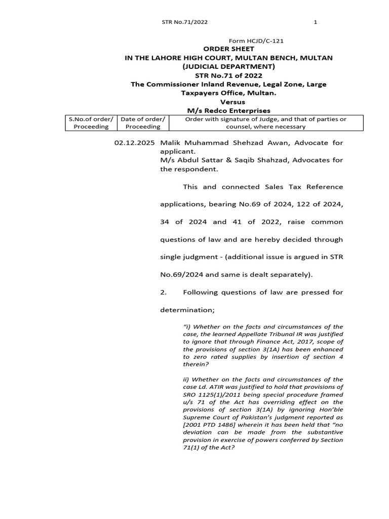 2025 Lhc 7310 | PDF | Taxes | Judgment (Law)