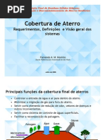 Cobertura de Aterros Marinho