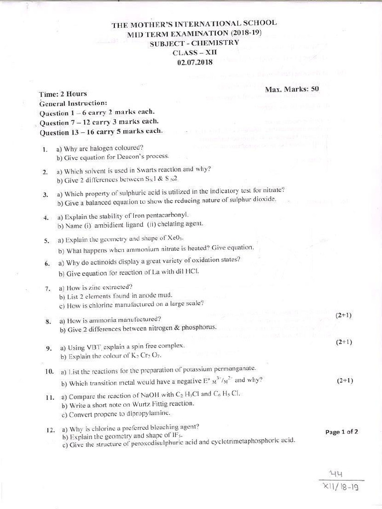 Maths Paper | PDF