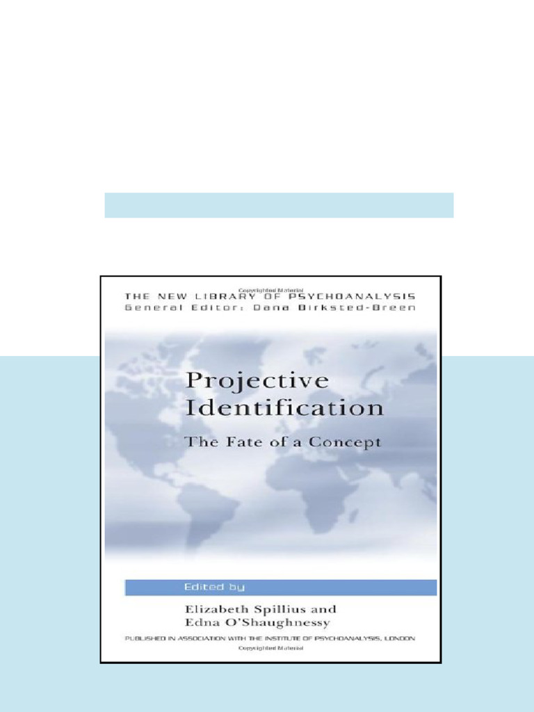 (Ebook) Projective Identification: The Fate of a Concept by Elizabeth ...