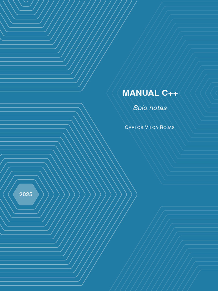 Manual Completo de Programación en C++ | PDF | C ++ | Biblioteca ...