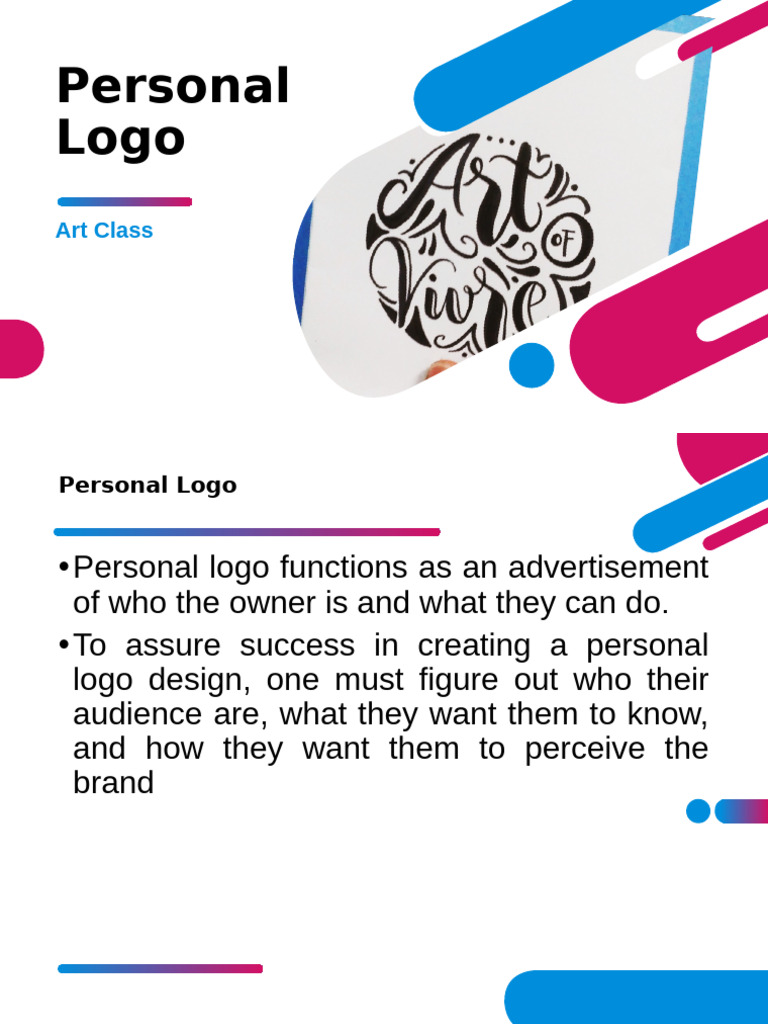 Guide to Creating a Personal Logo | PDF | Logos | Graphic Design