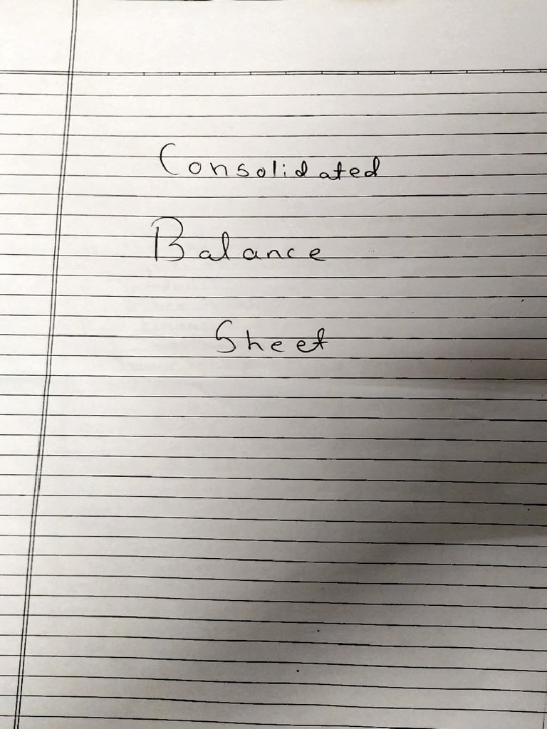 Acc Bs and PL | PDF