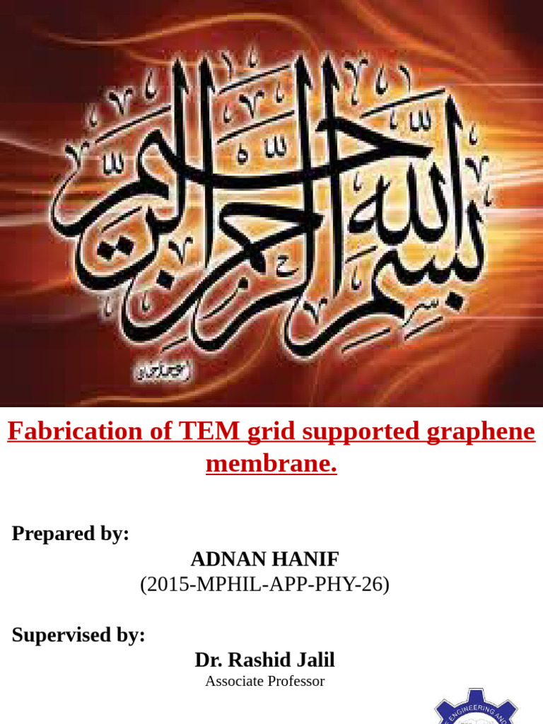 Graphene Membrane Fabrication for TEM Grids | PDF | Graphene | Raman ...