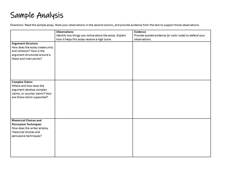 Sample Analysis | PDF