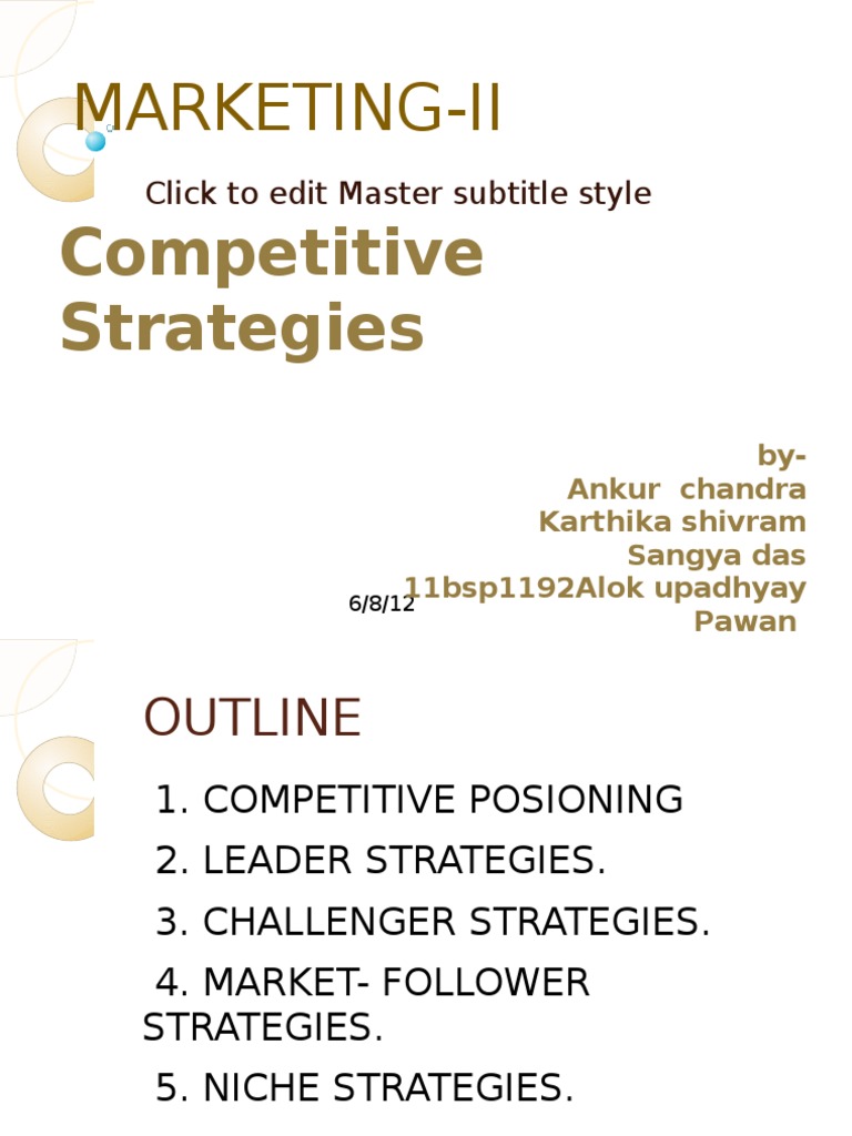 Marketing Ii Download Free Pdf Strategic Management Competitive