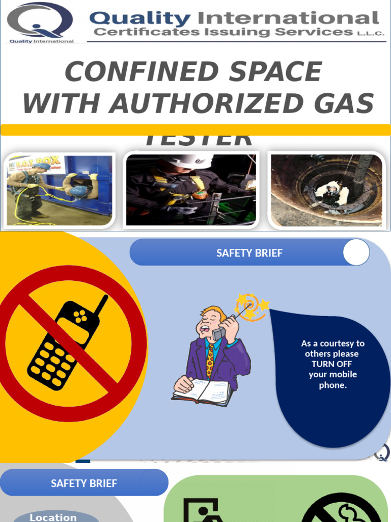 Confined Space Safety & Gas Testing Guide | PDF | Combustion | Fires