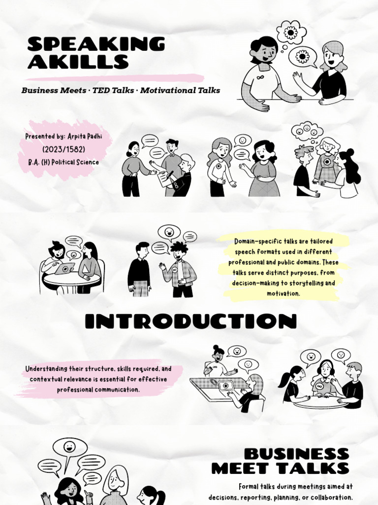Effective Domain-Specific Talks Guide | PDF