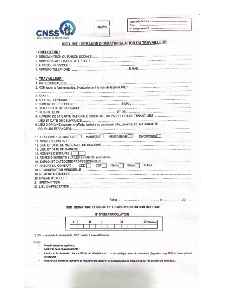 CNSS | PDF
