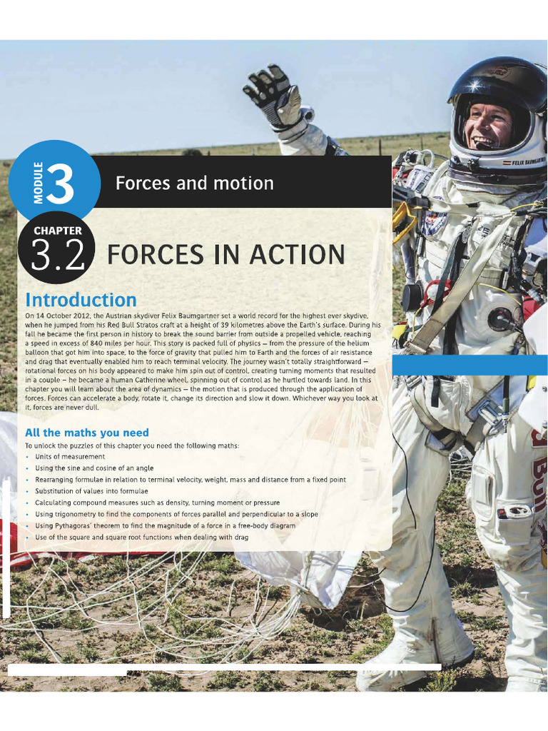 3.2 Forces in Action Textbook | PDF