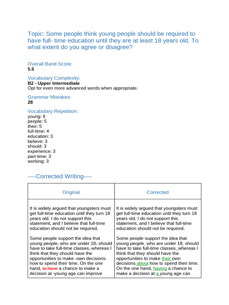 Writing Assessment (8) | PDF | Vocabulary | Essays