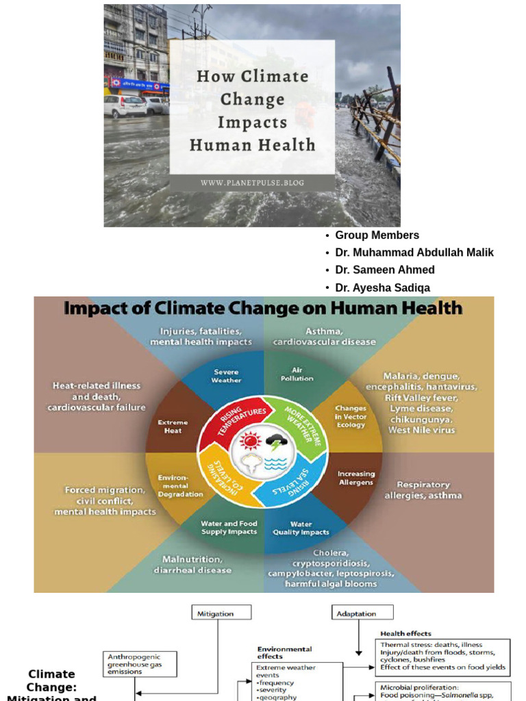 Climate Change and Human Health-1 | PDF