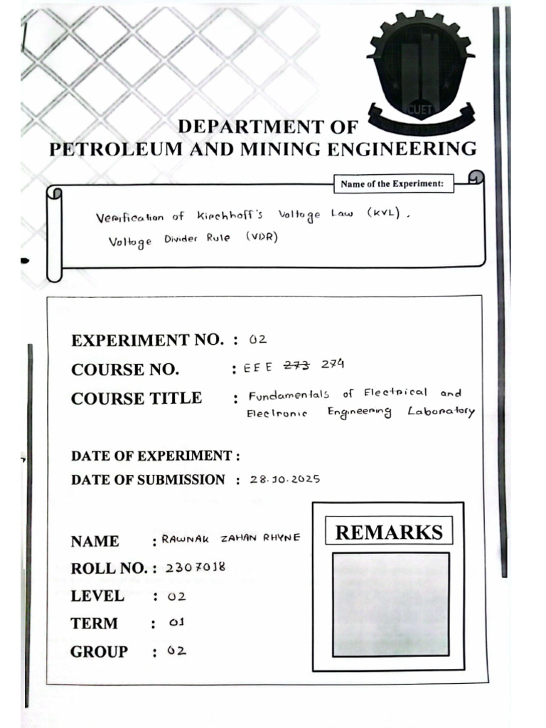 Exp 2 | PDF