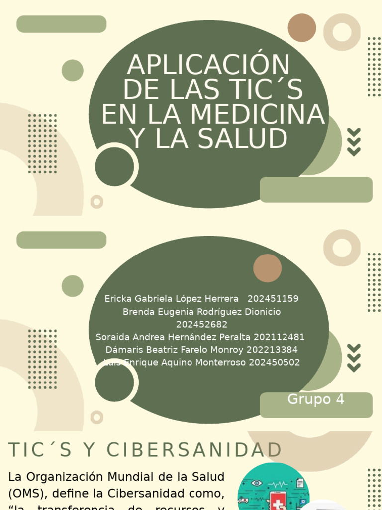 Tics en La Medicina y Salud | PDF | Tecnología de información y ...