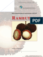 Guía exportación Rambután EE.UU