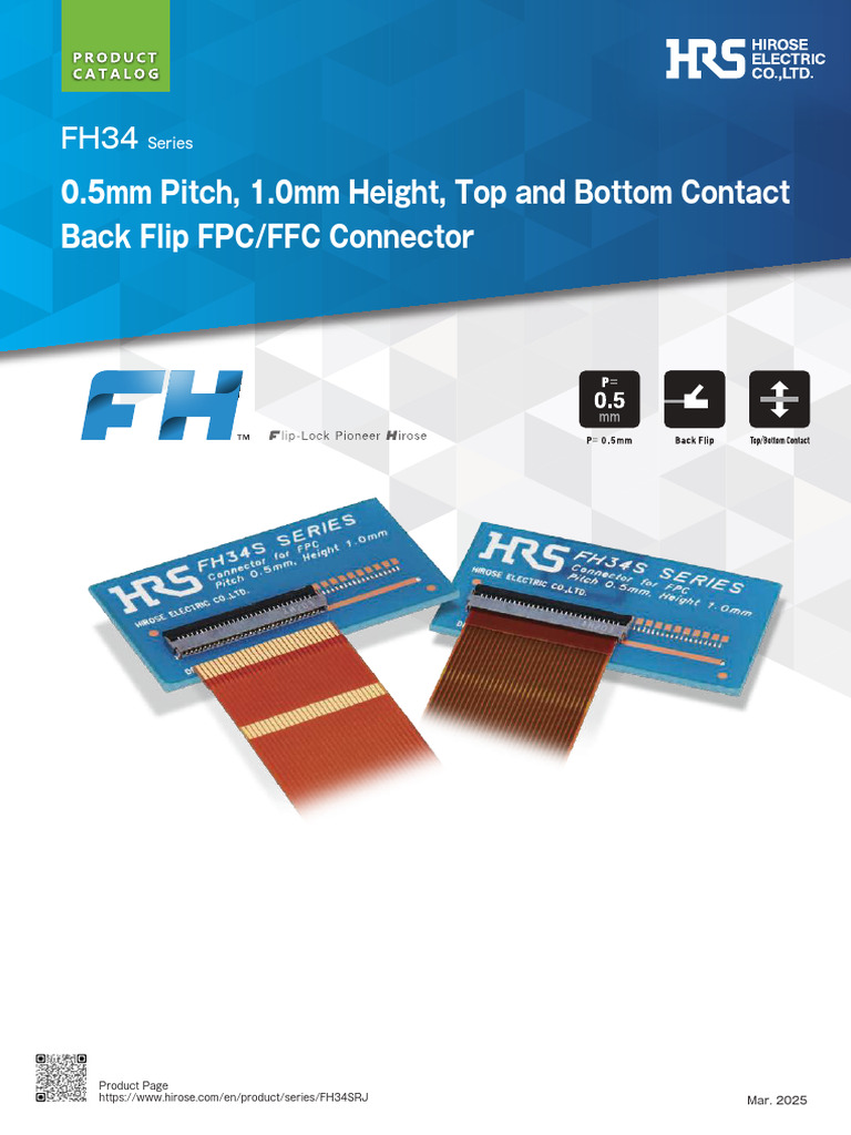 FH34 Catalog en FH34 CAT | PDF | Electrical Connector | Printed Circuit ...