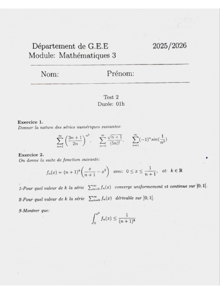 Correction Du Test2 Automatique | PDF