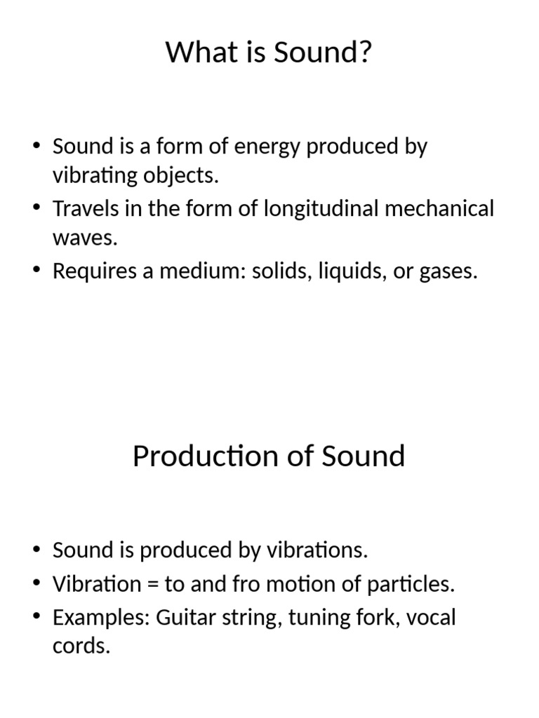 Class9 Sound Detailed PPT v2 | PDF