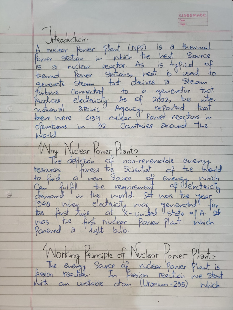 Nuclear Notes | PDF