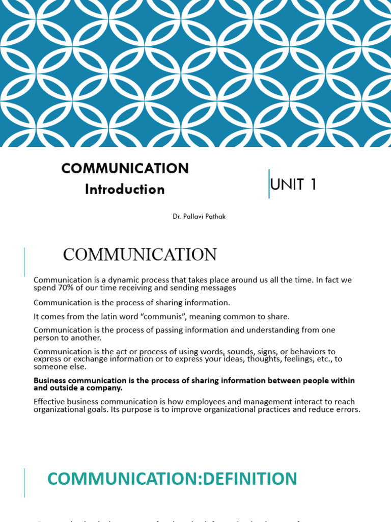 Understanding Business Communication Basics | PDF | Communication ...