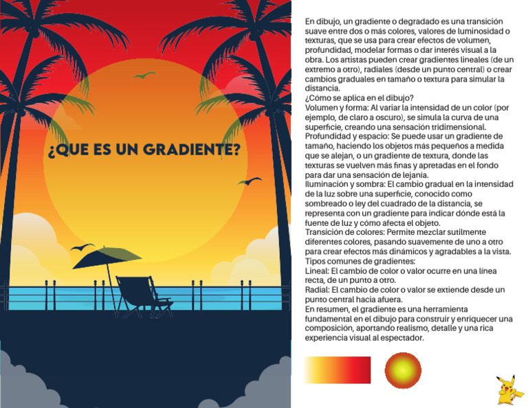 Uso de gradientes en dibujo artístico | PDF
