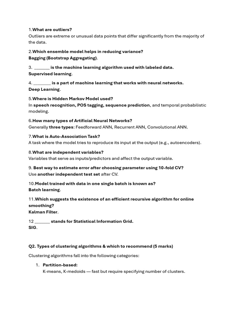 Machine Learning Concepts and Techniques | PDF | Support Vector Machine ...