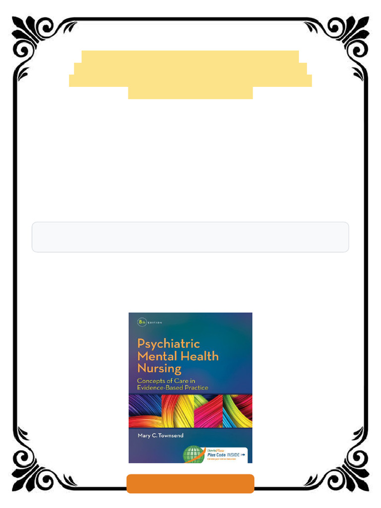 Psychiatric Mental Health Nursing Concepts of Care in Evidence Based ...