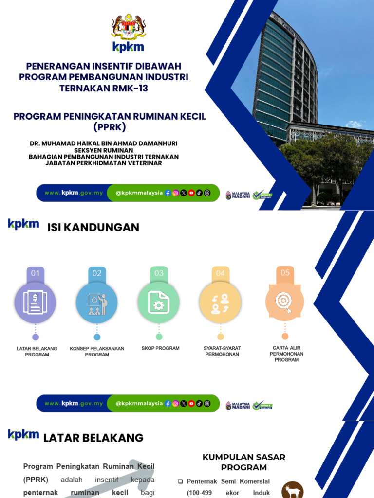 Penerangan Insentif - Program Peningkatan Ruminan Kecil | PDF