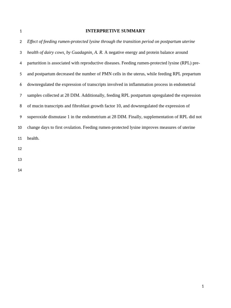 Manuscript RPL Repro R2 041222 | PDF | Inflammation | Ovary