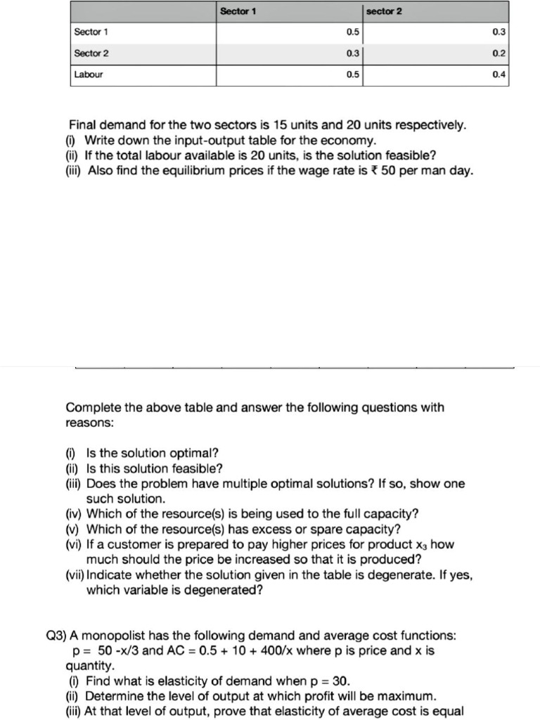 Business Maths PYQ | PDF