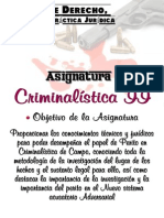 Criminalística II