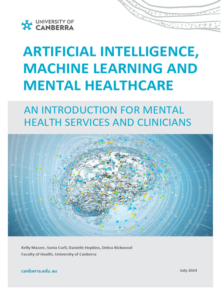 AI and Machine Learning in Mental Health | PDF | Machine Learning ...
