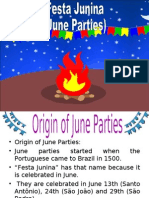 June Parties in Brazil