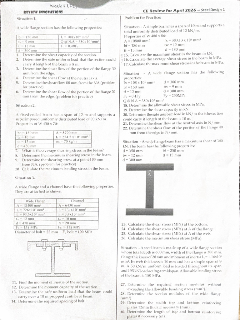 Steel Design | PDF