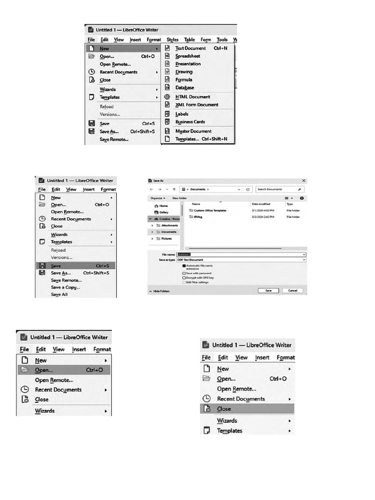 Document Creation and Formatting Guide | PDF