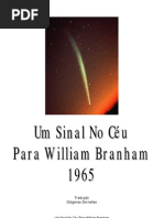 Um Sinal No Céu para William Branham - 1965