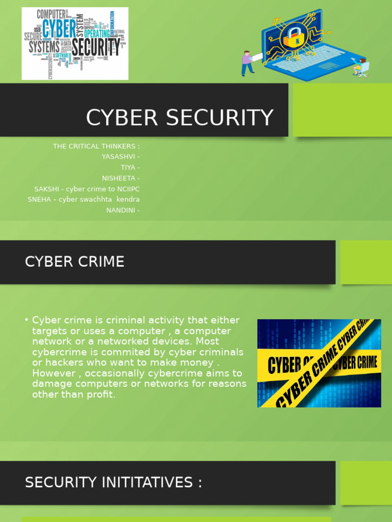 Cyber Security Initiatives in India | PDF | Security | Computer Security