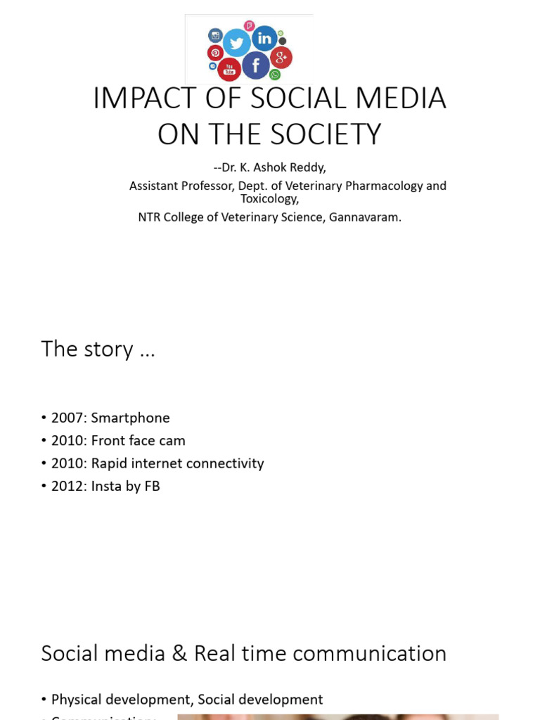 Impact of Social Media On Society | PDF | Adolescence | Neuroscience