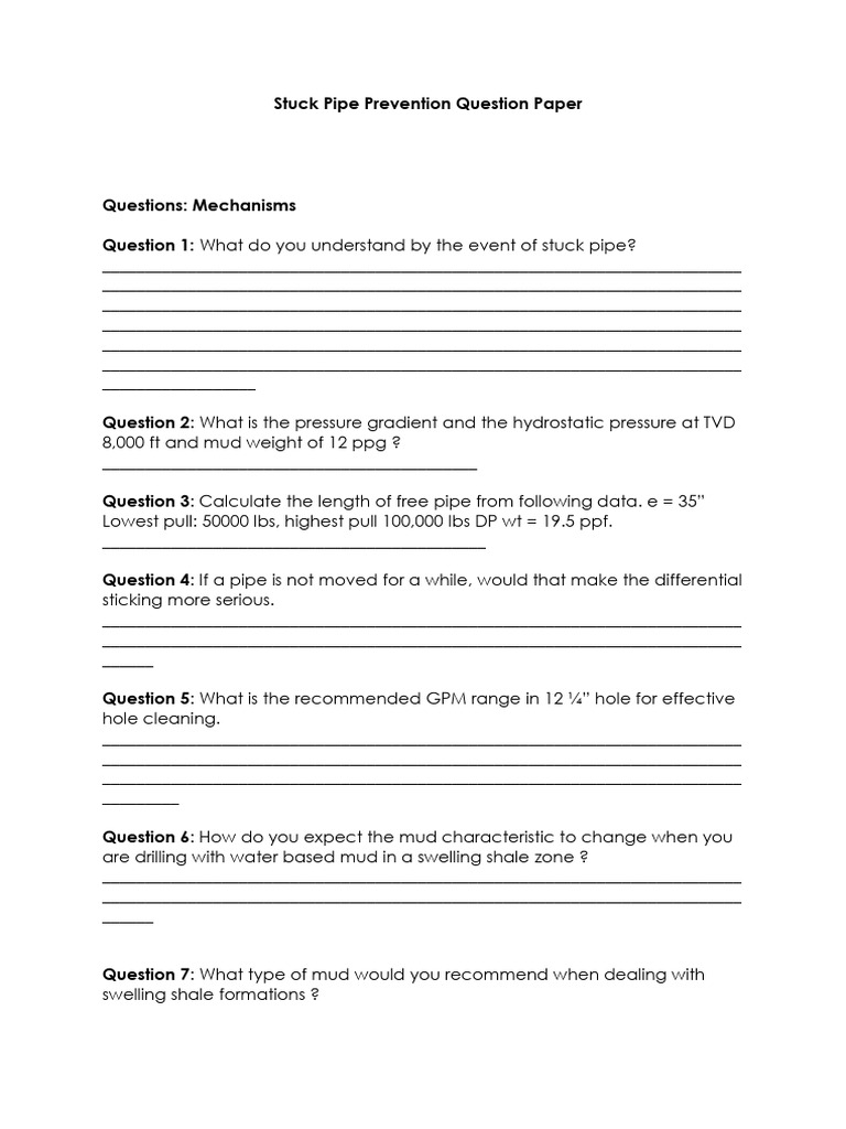 SPP Test Paper | PDF | Continuum Mechanics | Applied And ...