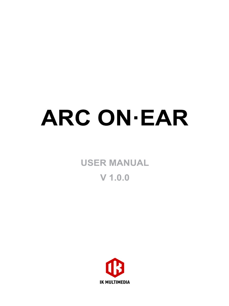 ARC ON·EAR User Manual V1.0.0 | PDF | License | Headphones