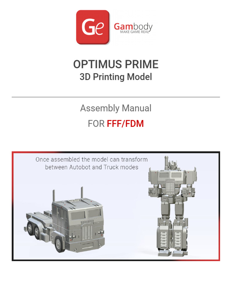 1193-Assembly Manual For FFF - FDM | PDF