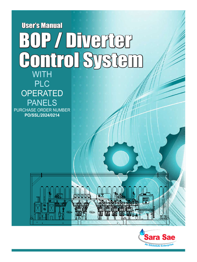 BOP Control System User Manual | PDF | Pump | Gases