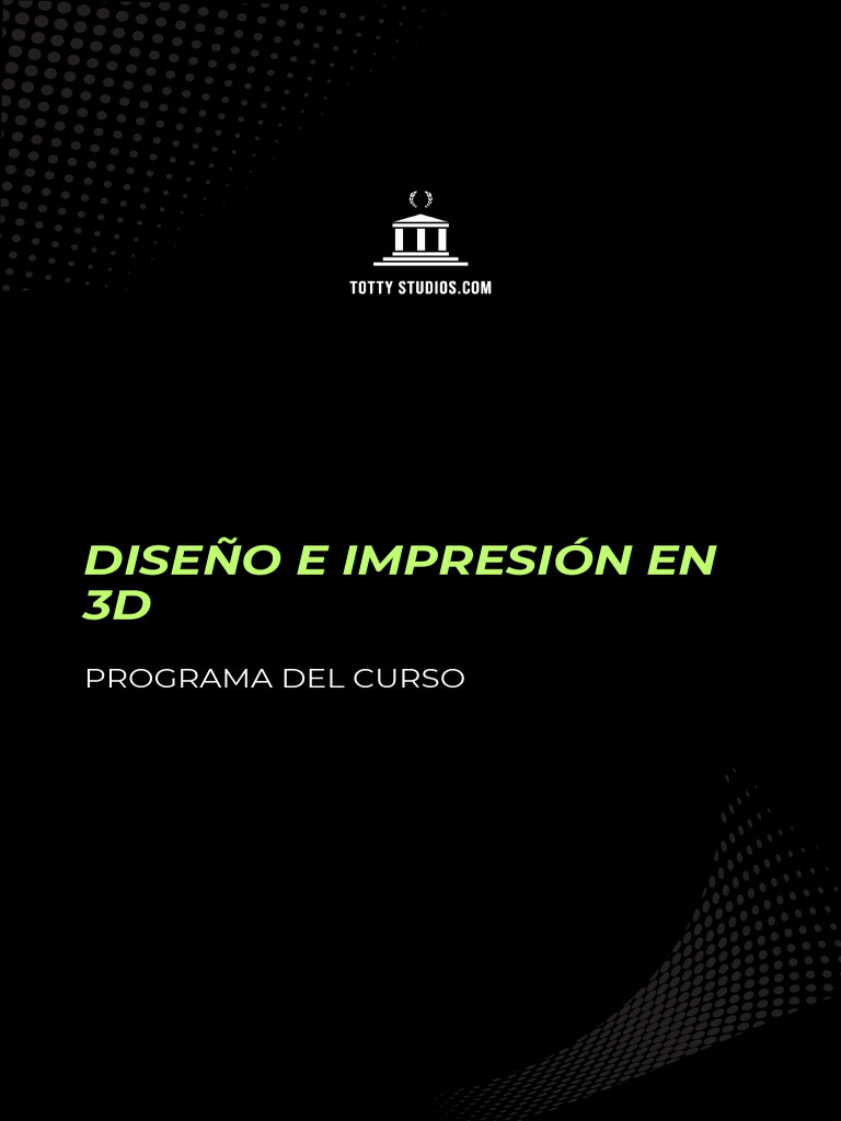 Curso de Diseño e Impresión 3D Online | PDF | Impresión 3d | Informática