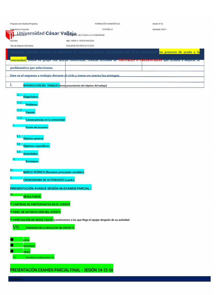 Esquema Pac Completo | PDF