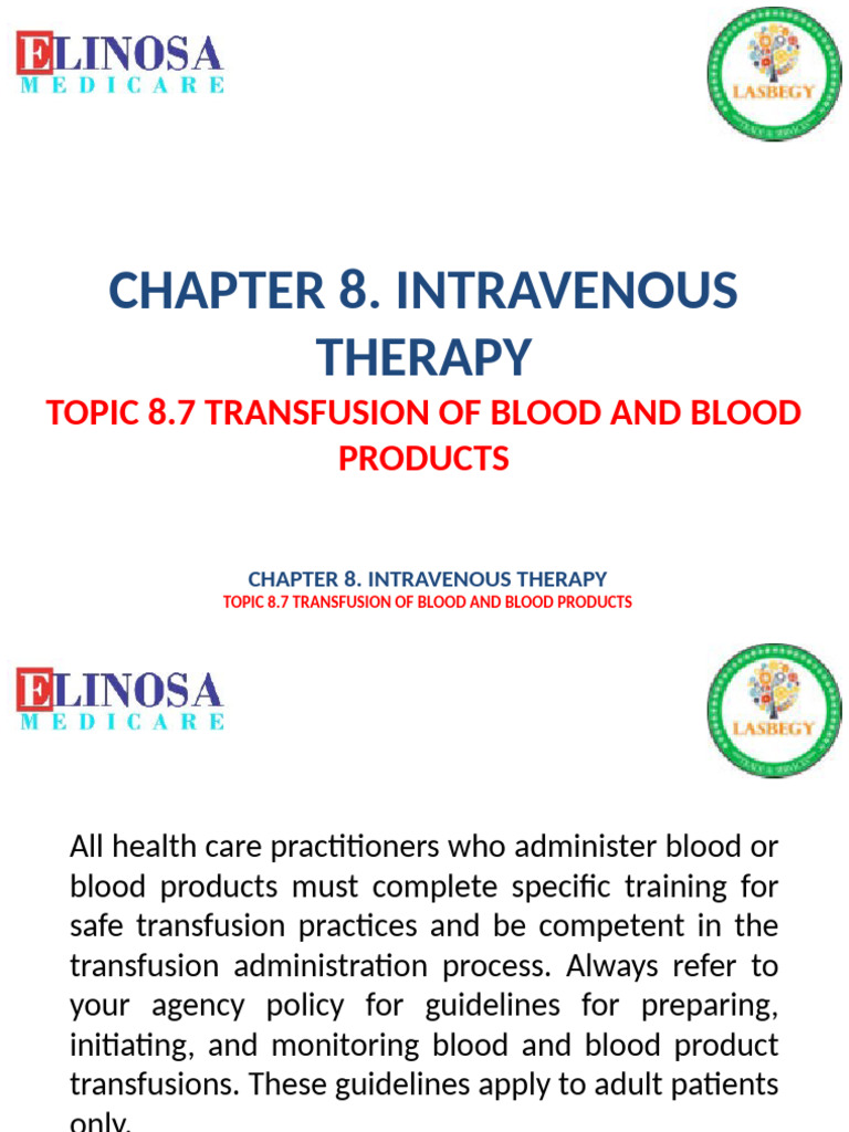 Blood Transfusion Safety Guidelines | PDF | Blood Transfusion ...
