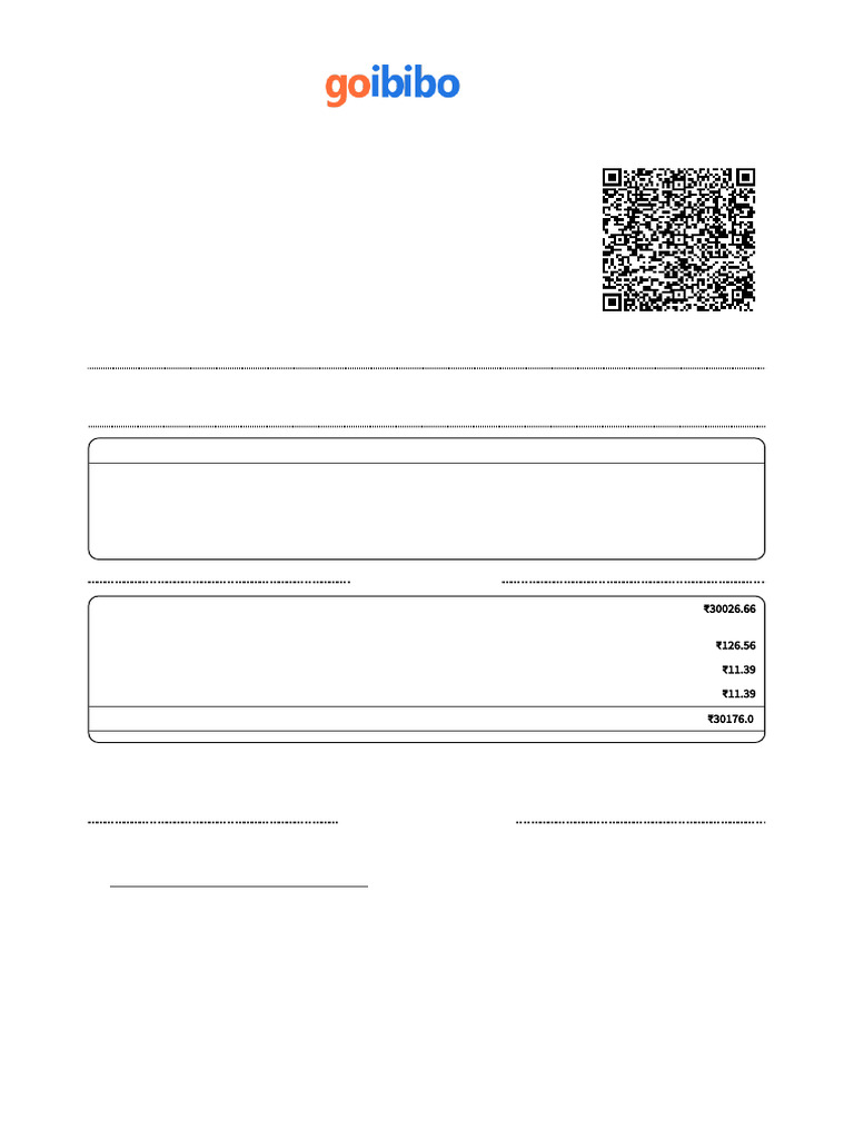 Booking Invoice g06ai26i03167965 (1) | PDF | Invoice | Payments