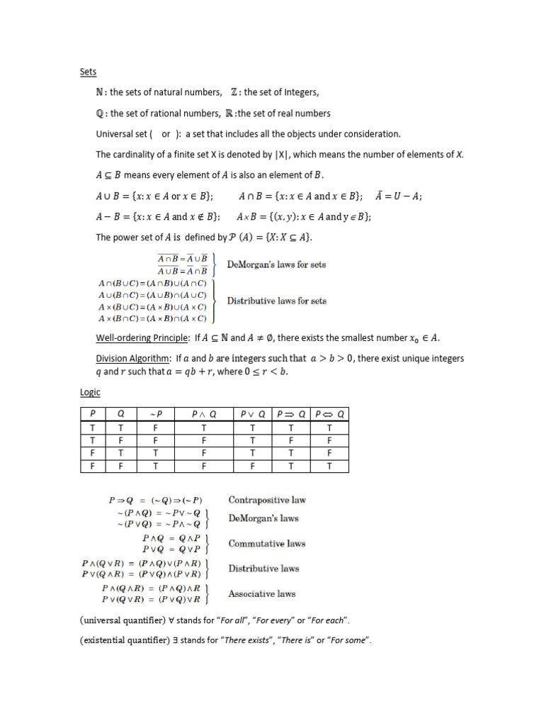 Understanding Sets and Logic in Mathematics | PDF