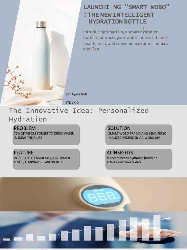 SmartSip: Intelligent Hydration Bottle | PDF
